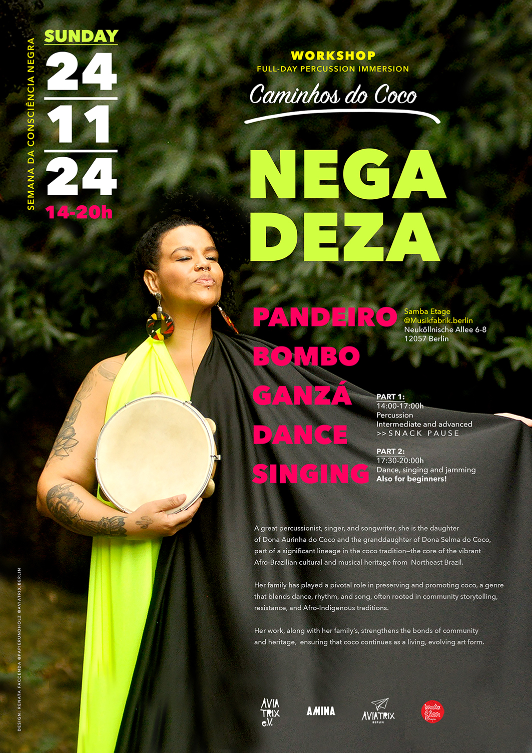 24.11.24: Workshop Caminhos do Coco with Negadeza