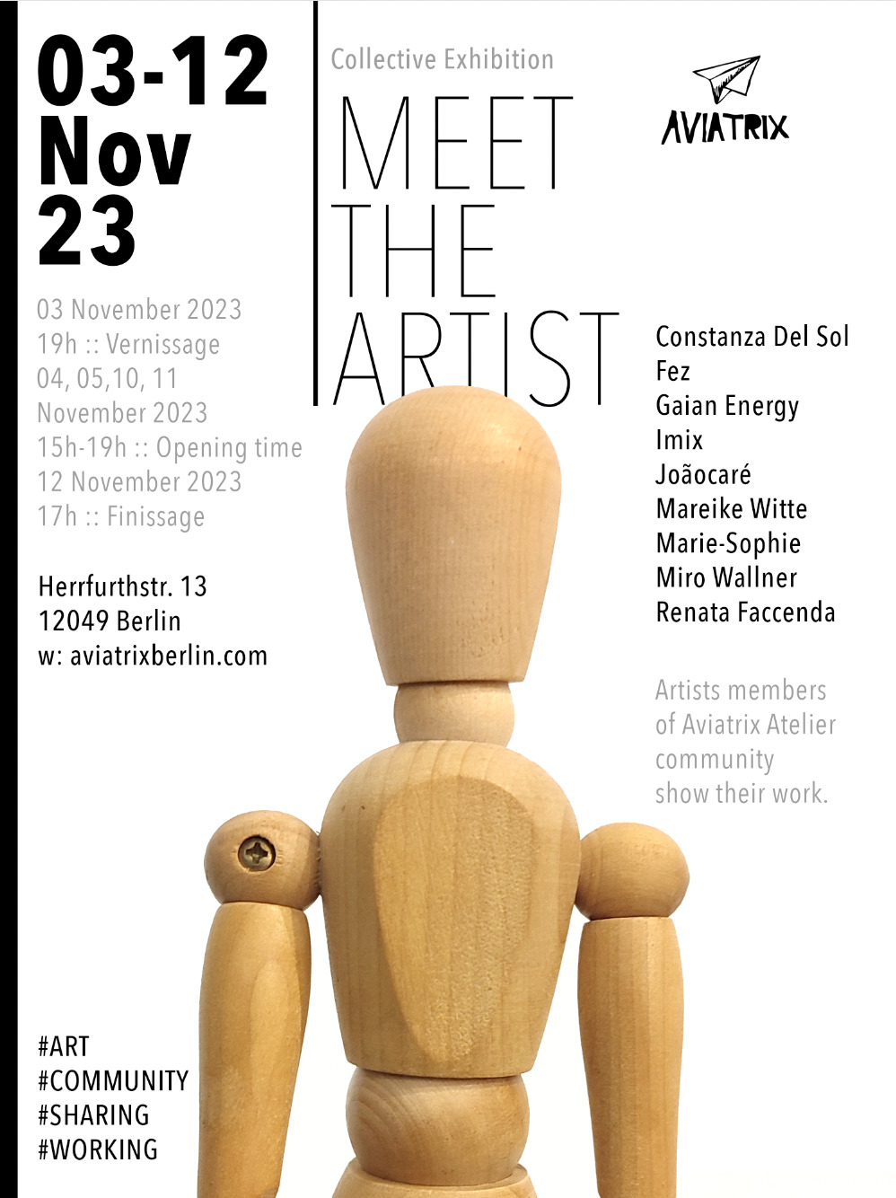 10.11.23: Meet The Artist – Collective Exhibition
